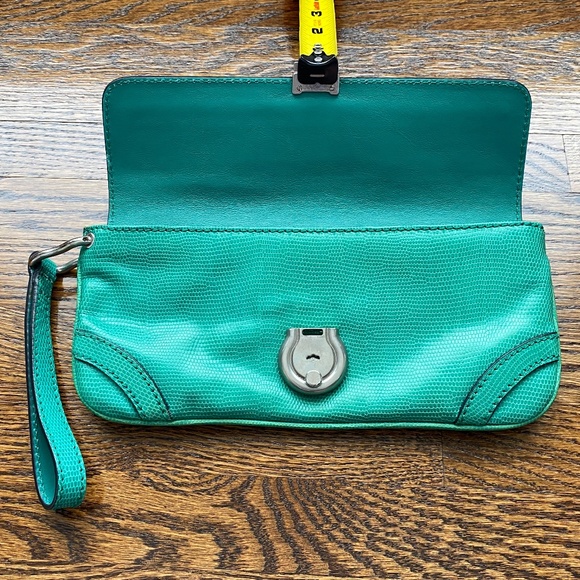 Authentic Burberry Clutch - Green - Picture 6 of 16